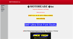Desktop Screenshot of motoheadz.ca